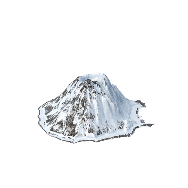 Volcano Snowy PNG & PSD Images