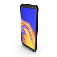 Samsung Galaxy J6 Plus 2018 Black PNG & PSD Images