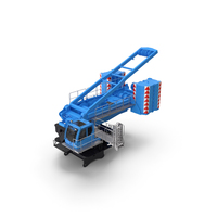 Crane LR 1600 Base 02 Blue PNG & PSD Images