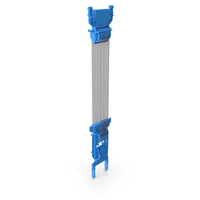 Crane Spool Connector Blue PNG & PSD Images