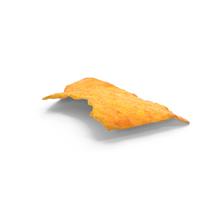 Tortilla Cheese Chip Bitten PNG & PSD Images