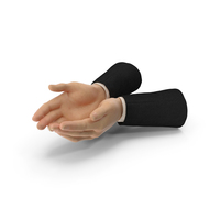 Suit Two Hands Handful Pose PNG & PSD Images