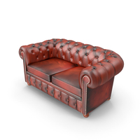 Chesterfield Leather Sofa PNG & PSD Images