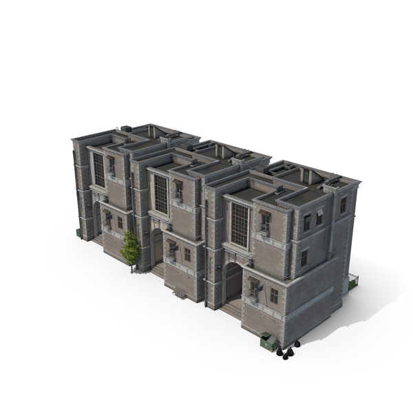Town Houses PNG & PSD Images