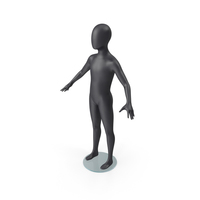 Child Mannequin Dark PNG & PSD Images