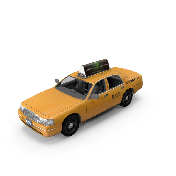 Generic New York Taxi PNG & PSD Images