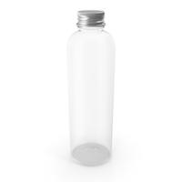 200ml PET Bottle with Cap PNG & PSD Images