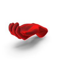 Glove Velvet Handful Hold Pose PNG & PSD Images
