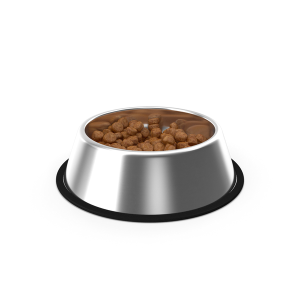 Dog Bowl Stainless Steel Food Container PNG & PSD Images