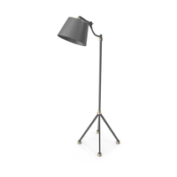 Ashley Uttermost Floor Lamp PNG & PSD Images