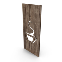 Kitchen Art Coffee Sign PNG & PSD Images