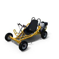 Off-Road Go Kart with Engine PNG & PSD Images