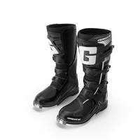 Gaerne SG10 Mens Black Motocross Boots PNG & PSD Images