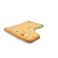 Square Bio Cracker Bitten PNG & PSD Images