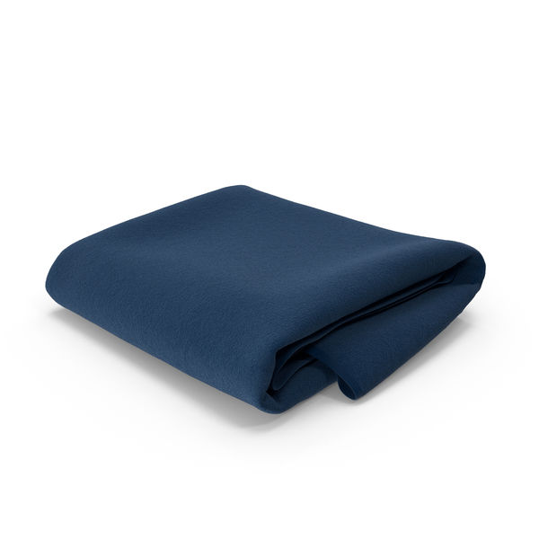 Blue Towel Folded PNG & PSD Images
