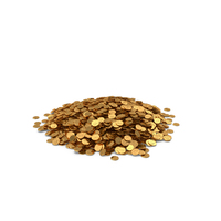 Pile of Gold Coins RUB PNG & PSD Images