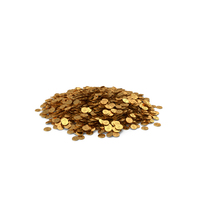 Pile of Gold Coins Dollar PNG & PSD Images