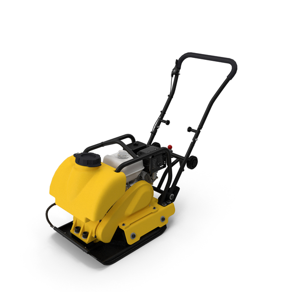 Plate Compactor with Engine PNG & PSD Images