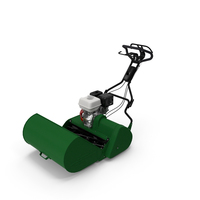 Reel Mower with Engine PNG & PSD Images