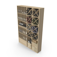 Wine Store Shelves PNG & PSD Images