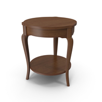 Round Side Table PNG & PSD Images
