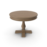 Round Wooden Table Moonzana PNG & PSD Images