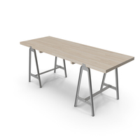 Sawhorse Dining Table PNG & PSD Images