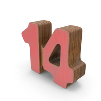 14 Wooden with Paint PNG & PSD Images