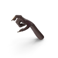 Dark Creature Hand Single Object Hold Pose PNG & PSD Images