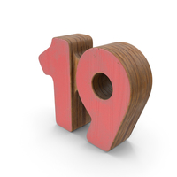 19 Wooden with Paint PNG & PSD Images