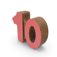 10 Wooden with Paint PNG & PSD Images