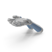 Two Robot Hands Handful Hold Pose PNG & PSD Images