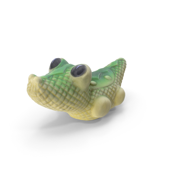 玩具鳄鱼PNG和PSD图像