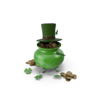St. Patrick's Day Accessories Set PNG & PSD Images