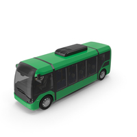 Green No Logo Vero E Bus PNG & PSD Images