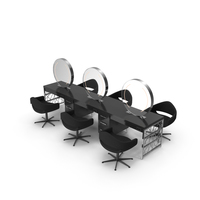 Hair Table Chrome PNG & PSD Images