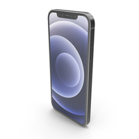 Apple iPhone 12 Black PNG & PSD Images