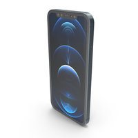Apple iPhone 12 Pro Pacific Blue PNG & PSD Images