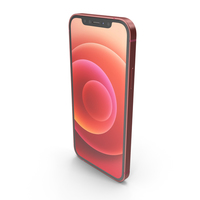 Apple iPhone 12 Red PNG & PSD Images