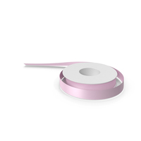 Pink Foil Ribbon Spool PNG & PSD Images