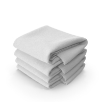 Stack of White Towels PNG & PSD Images
