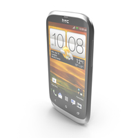 HTC Desire V Black PNG & PSD Images