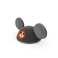 Mouse Ears Black Hat PNG & PSD Images