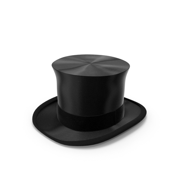 Luxury Black Top Hat PNG & PSD Images
