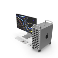 Mac Pro Wheels 2019 Set PNG & PSD Images