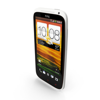 HTC One X+ Polar White PNG & PSD Images