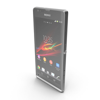 Sony Xperia SP Black PNG & PSD Images