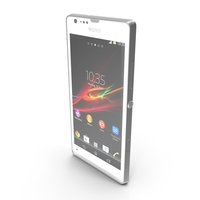 Sony Xperia SP White PNG & PSD Images