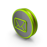 Green Email Icon PNG & PSD Images