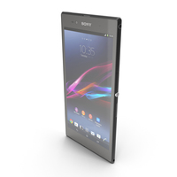 Sony Xperia Z Ultra Black PNG & PSD Images